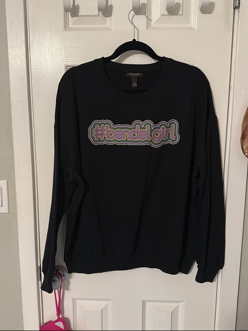 Henri Bendel #Bendelgirl Graphic Sweatshirt Women's S/M